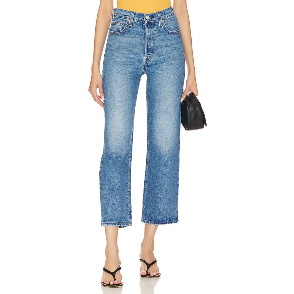 Levi's Ribcage Straight Ankle Jean - Blue 28